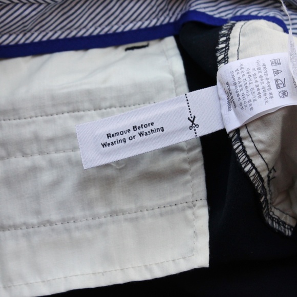 J Crew Chino Shorts Deep Navy Blue Cotton Hot Pants Size 6 - Picture 8 of 9